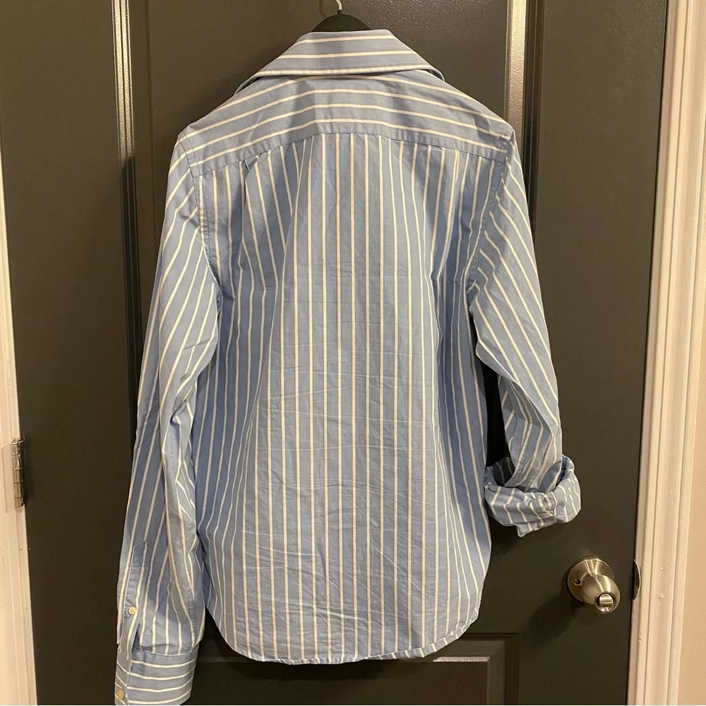 Men’s Abercrombie Striped Long Sleeve Button Down | L - Picture 6 of 6